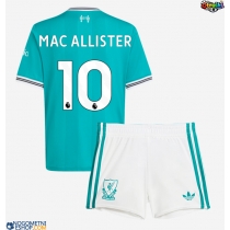 Otroški Nogometni dresi Liverpool Alexis Mac Allister #10 Tretji 2025-26 Kratek Rokav (+ Kratke hlače)